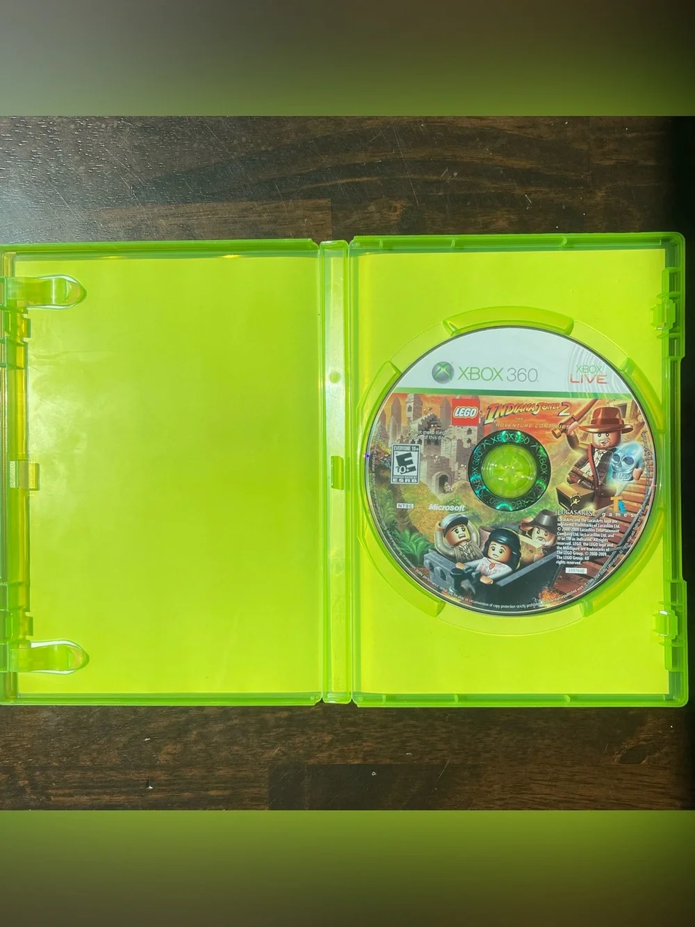 LEGO Indiana Jones 2: The Adventure Continues Xbox 360 No Manual FAST SHIPPING